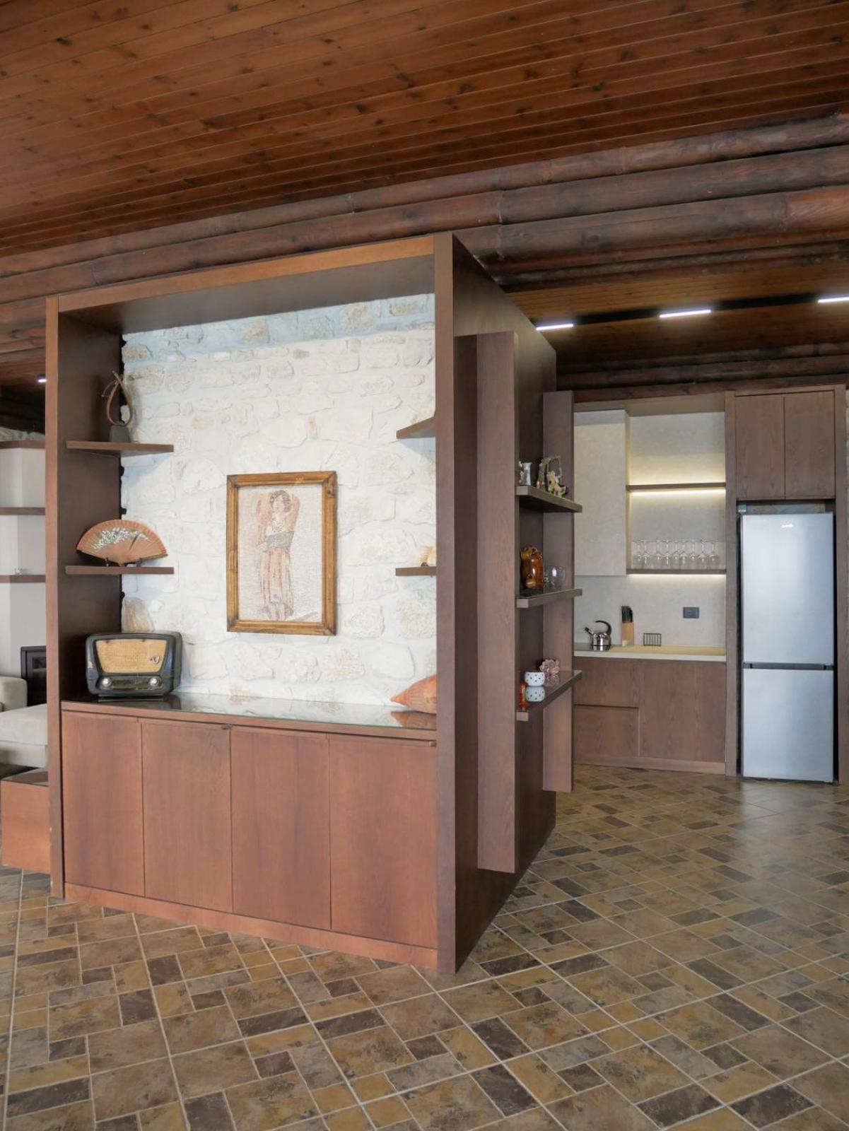 Seaside Duplex Stone Villa Qeparo Bagian luar foto